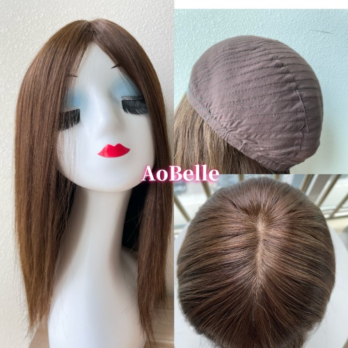 人毛100%帽子フルウィッグ